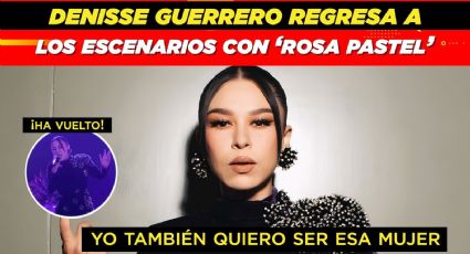 Denisse Guerrero regresa a los escenarios durante concierto de Carla Morrison