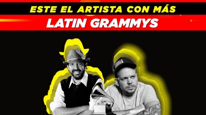 ¿Quién es el artista con más premios Latin Grammy?