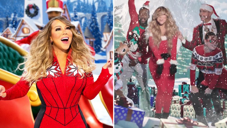 Mariah Carey inaugura la navidad