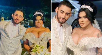 Tunden a esposo de Kimberly Irene por supuestamente lucir rostro de sufrimiento en la boda; ¿se arrepintió?