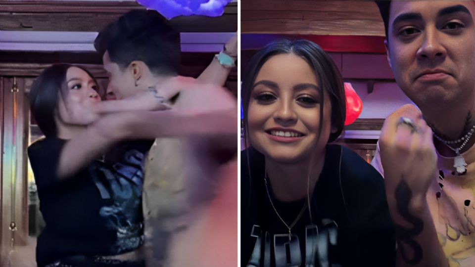 Karol Sevilla y Mario Bautista