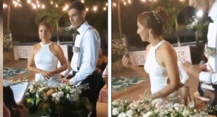 Novio le arranca el anillo, al decirle que NO en el altar