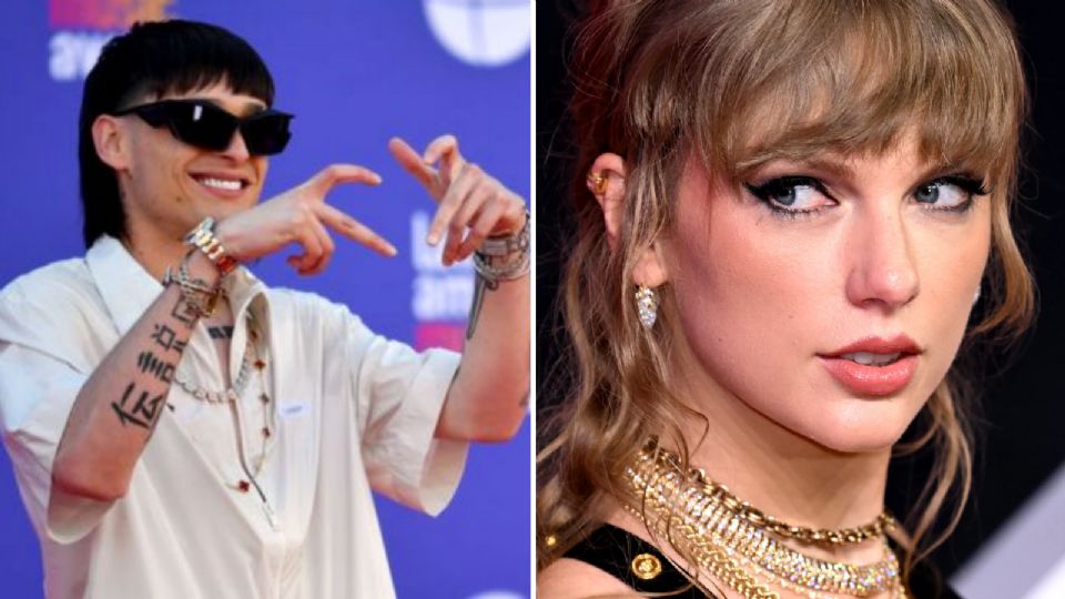 Peso Pluma superó a Taylor Swift en reproducciones de YouTube
