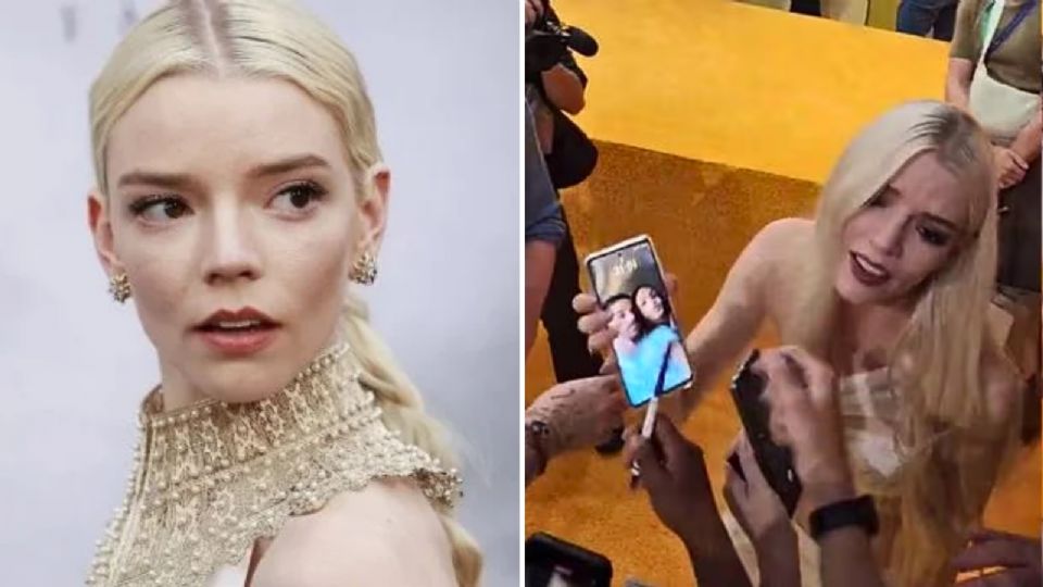 Anya Taylor-Joy  vive incómodo momento con fan por una selfie