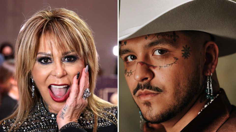 Alejandra Guzmán confunde a Christian Nodal  con imitador e Internautas la tunden