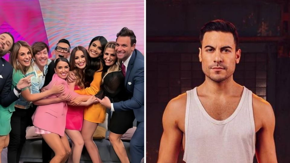 Carlos Rivera 'rechaza' amistad entre Cynthia Rodríguez y sus excompañeros de VLA