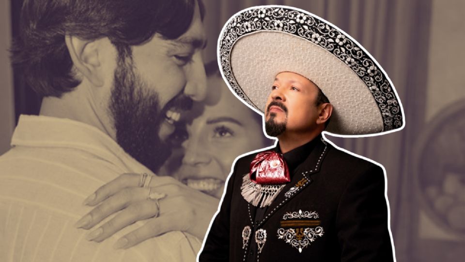 Pepe Aguilar felicitó a su hija mayor por su compromiso.