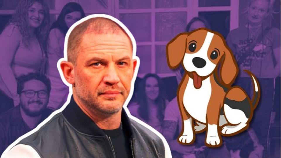 Tom Hardy adora a las mascotas y se le ha visto acompañado de ellas en eventos importantes