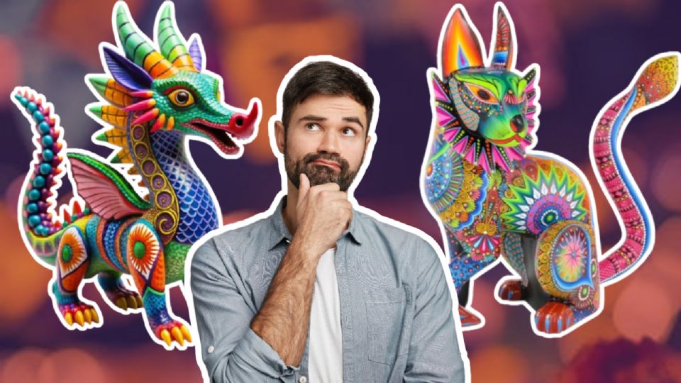 Los alebrijes son emblemáticos del Día de Muertos en México