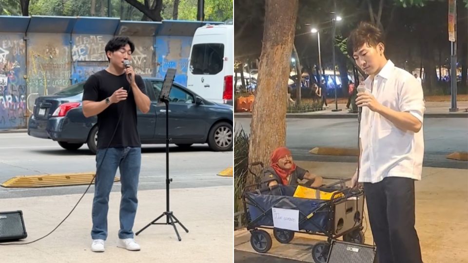 El joven, apodado como 'José José Coreano' se está robando los corazones con sus interpretaciones.