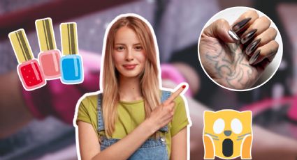 ¿Uñas al revés?: Conoce la nueva tendencia en manicura de TikTok