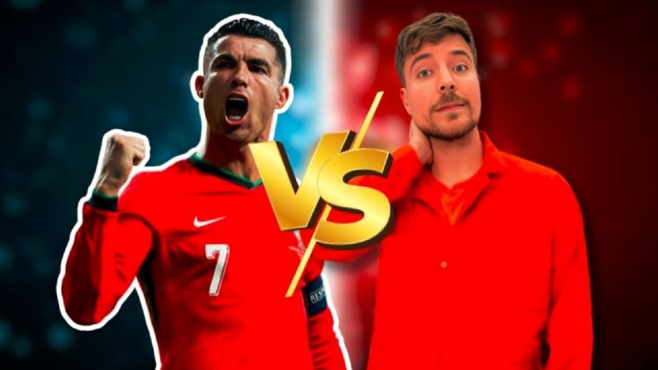 Cristiano y Mr Beast en YouTube
