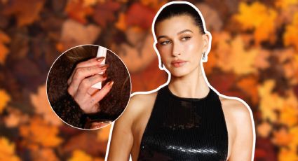 Hailey Bieber: Así puedes usar la manicura "apple cider" perfecta para otoño 2024