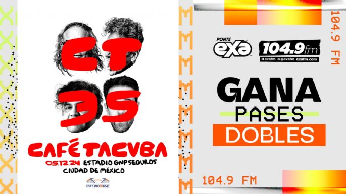 Gana boletos para Café Tacvba