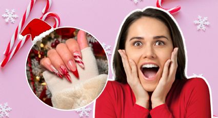 5 diseños de uñas navideñas sencillas para manos con piel morena