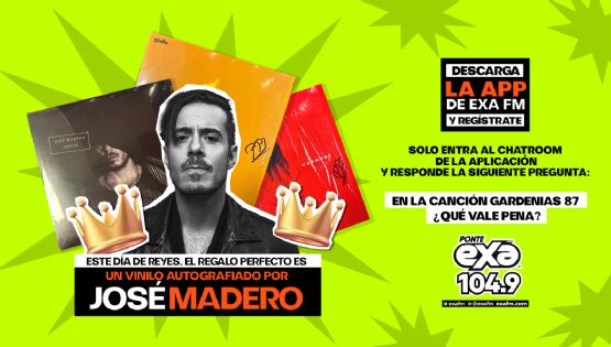 Gana un vinilo autografiado por José Madero