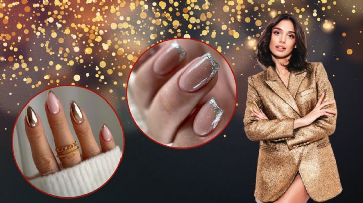 Uñas de Año Nuevo: 5 diseños elegantes para brillar en dorado y plata