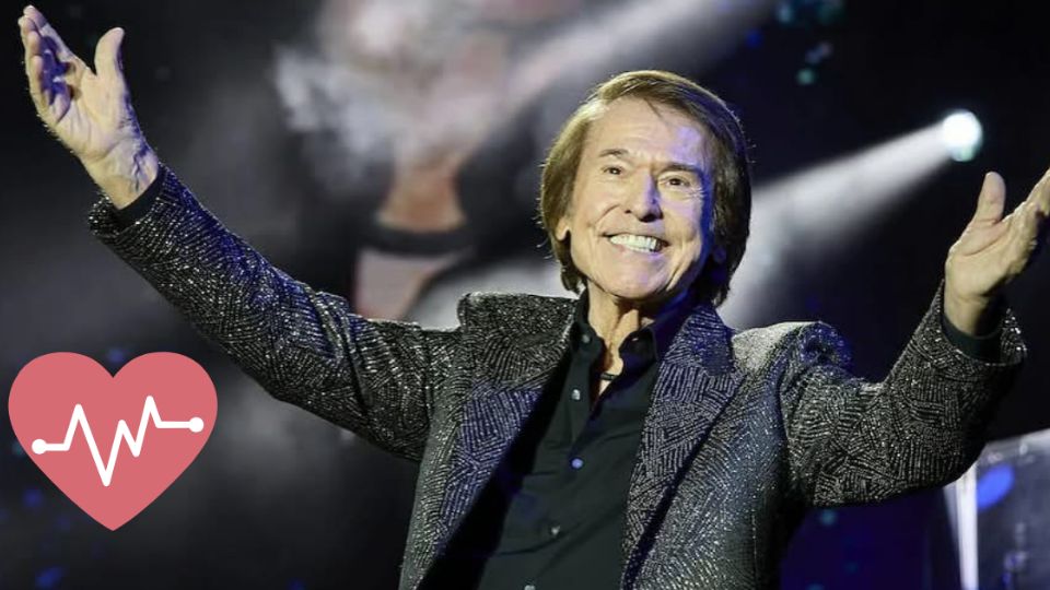 Raphael, cantante de 81 años de edad