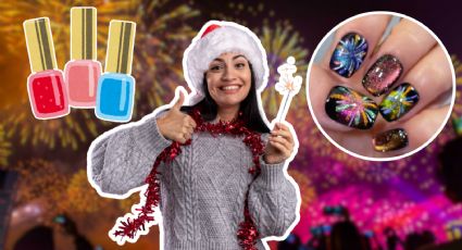 Año Nuevo 2025: Uñas en tendencia estilo fuegos artificiales