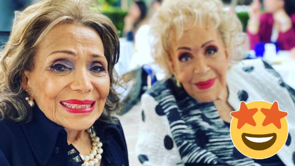 María Victoria y Silvia Pinal