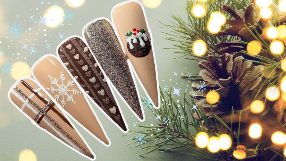 Uñas de Navidad