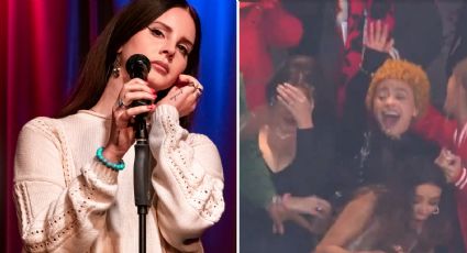 Lana del Rey reaparece con el brazo roto tras caída en el Super Bowl