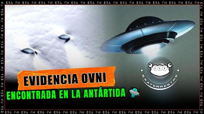 Evidencia ovni encontrada en la Antártida