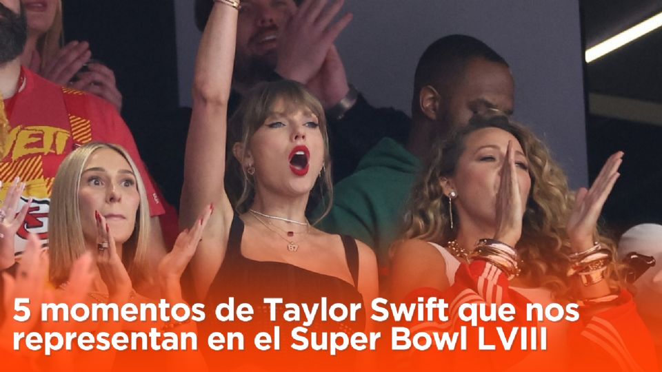 ¡Así vivió Taylor Swift el Super Bowl LVIII!