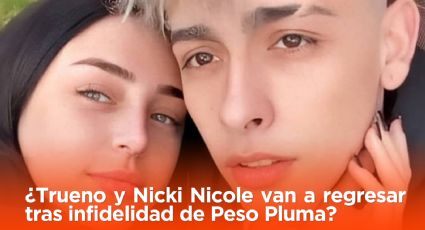 ¿Trueno y Nicki Nicole van a regresar? El argentino reacciona tras infidelidad de Peso Pluma