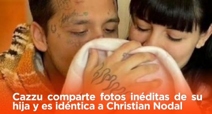 Cazzu comparte fotos inéditas de su hija y aseguran que es idéntica a Christian Nodal