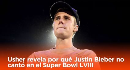 Usher revela por qué Justin Bieber no cantó en el Super Bowl LVIII