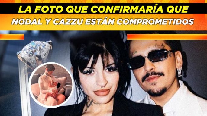 ¿Habrá boda? Cazzu y Nodal estarían comprometidos tras mostrar anillo de diamante