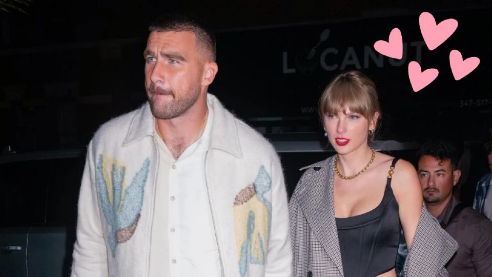 Travis Kelce se luce con Taylor Swift