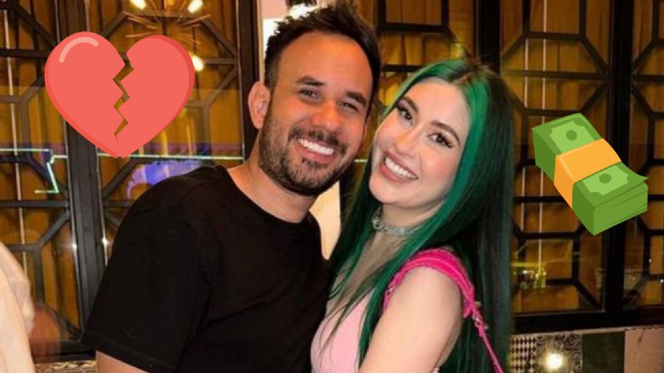 Fernanda Blaz y Werevertumorro cuando eran pareja.