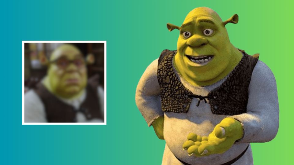 L inteligencia artificial da un vistazo a el protagonista de 'Shrek' si fuera un adulto mayor.