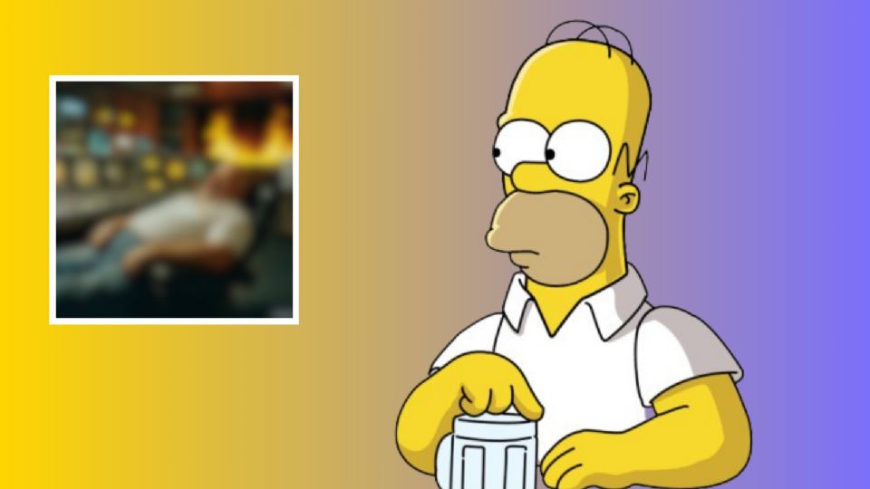 Homero Simpson, personaje de la famosa serie animada.