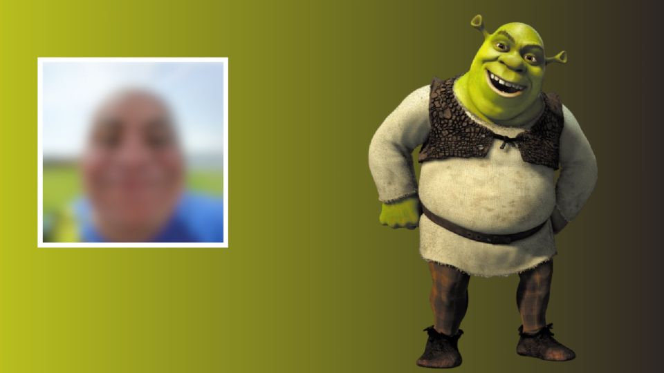 Así se vería el protagonista de Shrek si fuer una persona real.