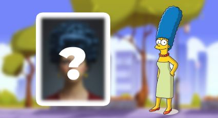 Así se vería Marge de Los Simpson en la vida real, según la inteligencia Artificial