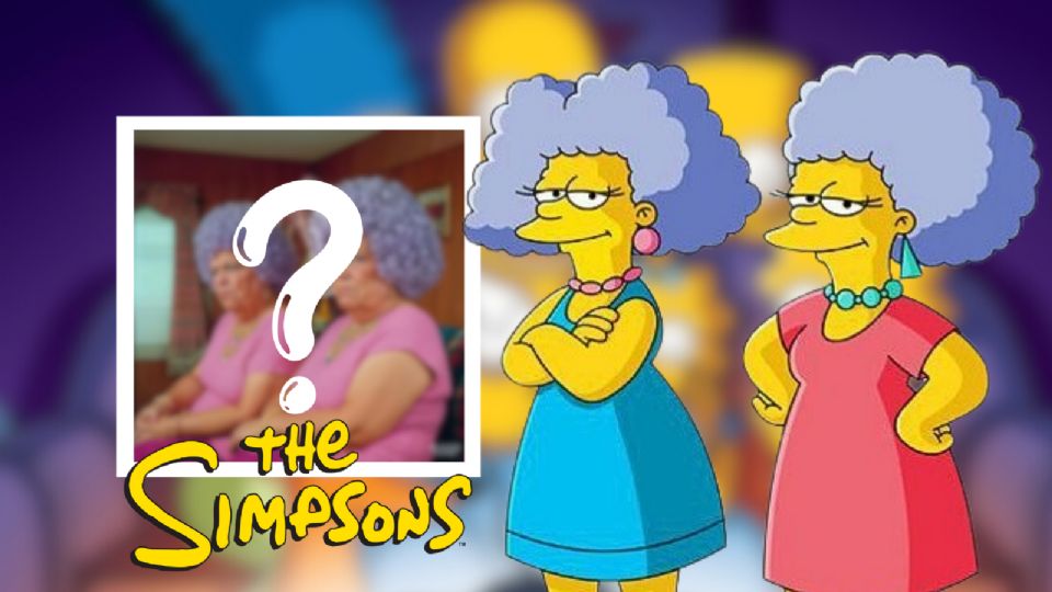 Hermanas de Marge, Patty y Selma de Los Simpson en la vida real