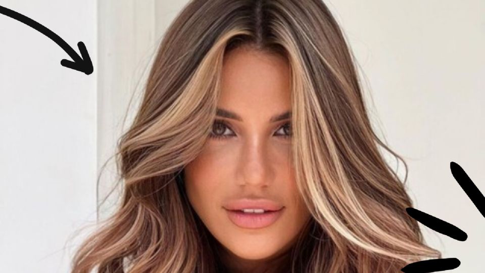 5 ideas de reflejos para cabello oscuro en tendencia