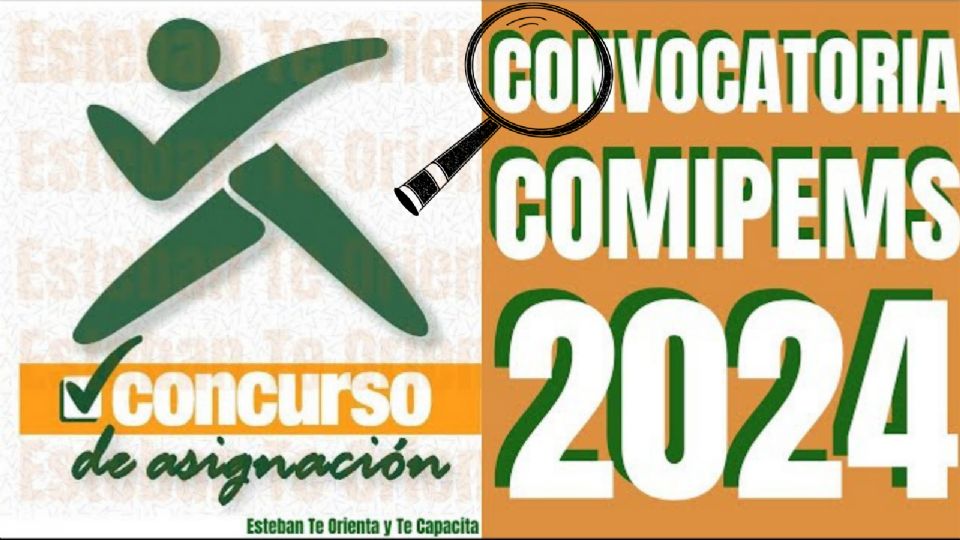 Imagen oficial del concurso Comipems de 2024 para el ingreso al nivel medio-superior de educación.