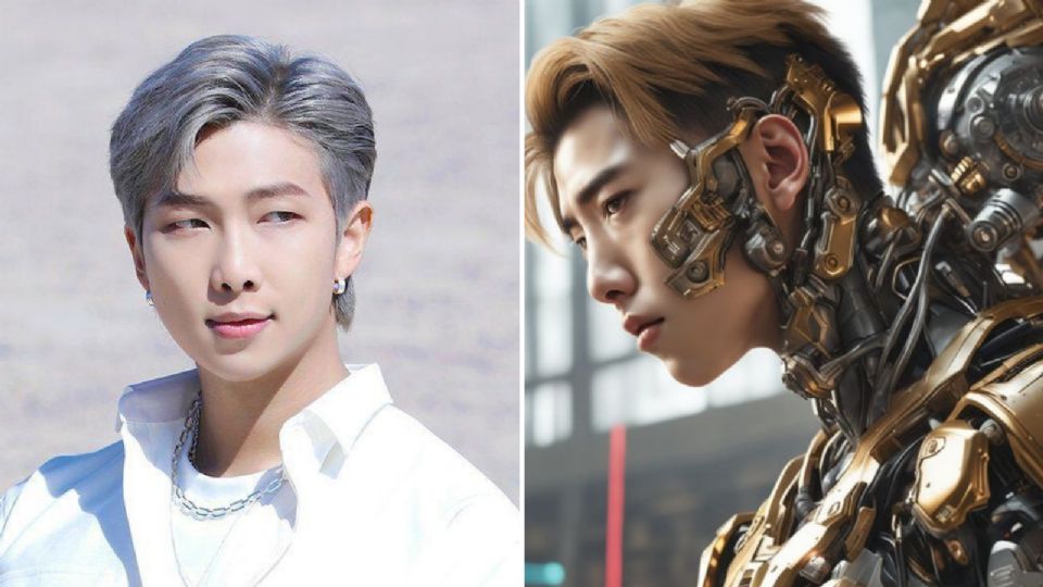 RM de BTS como personaje de Marvel