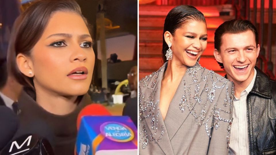 Zendaya reacciona a inglés de reportero de Venga La Alegría