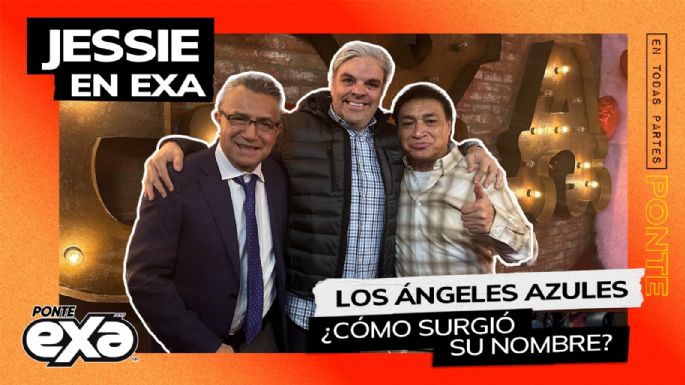 Los Ángeles Azules en entrevista con Jessie en Exa