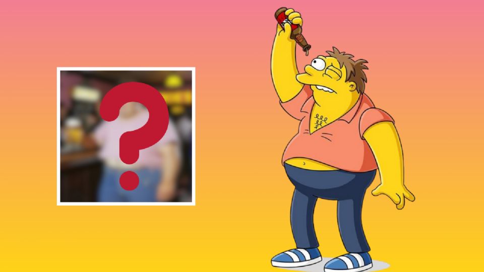 Barney Gómez, uno de los amigos de Homero Simpson en la popular serie de animación 'Los Simpson'.