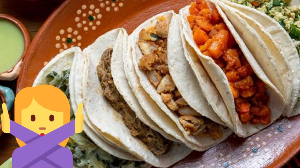 Diferentes variedades de tacos que se pueden encontrar en México.