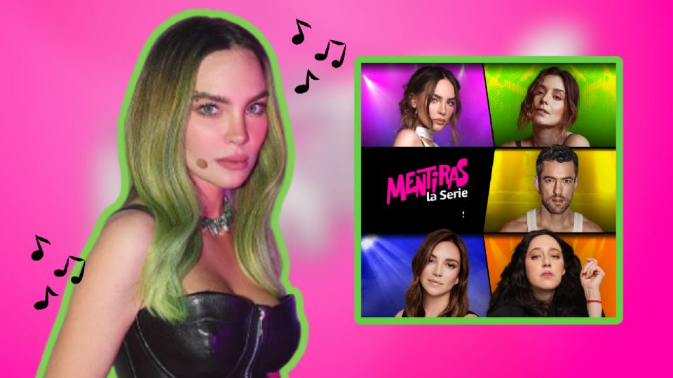 Belinda, cantante pop, forma parte del elenco de Mentiras, la serie