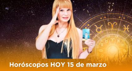 Así le va a ir a tu signo zodiacal según Mhoni Vidente HOY 15 de marzo