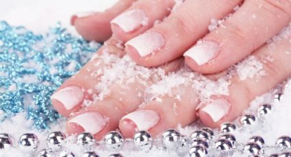 Uñas de hielo: La tendencia de Nail Art para lucir uñas brillantes