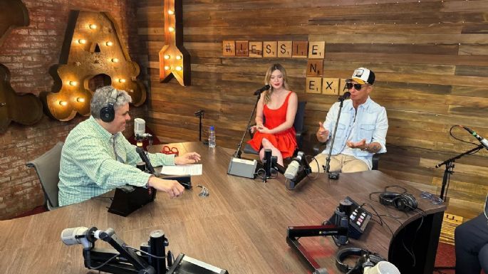 Mia y Erik Rubin en entrevista con Jessie en Exa